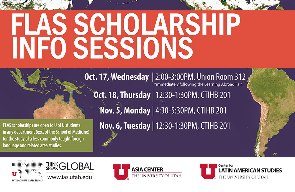FLAS Scholarship Info Sessions